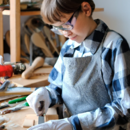 kids woodworking project